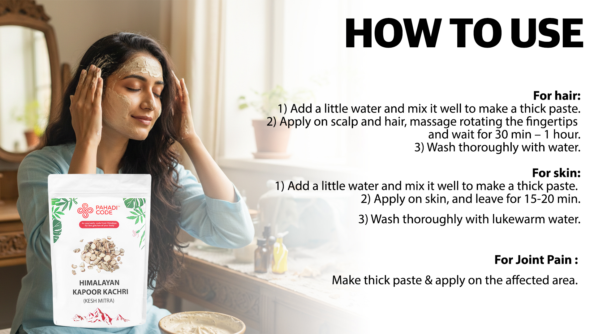 Himalayan Kapoor kachri Powder - Image 4