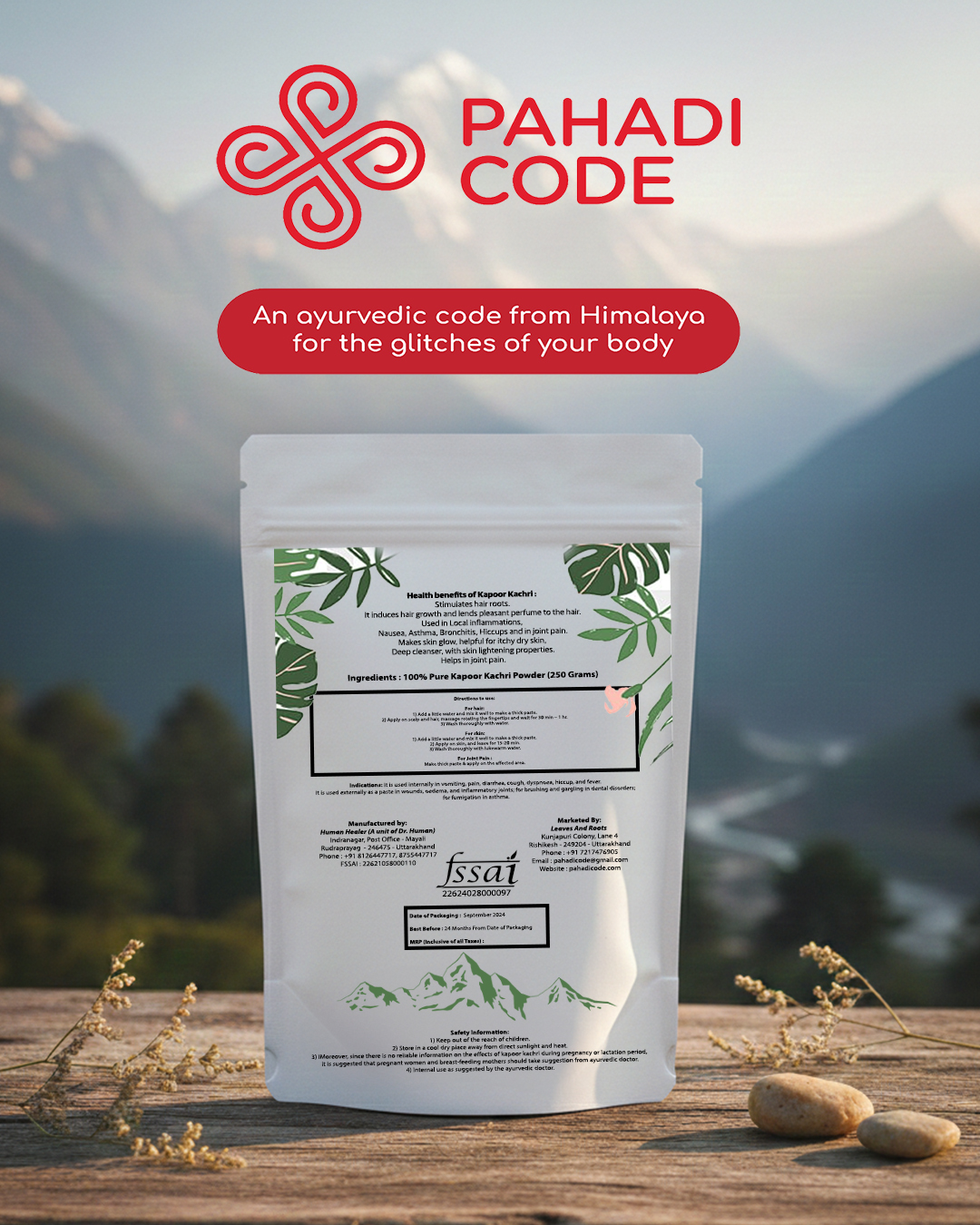 Himalayan Kapoor kachri Powder - Image 2